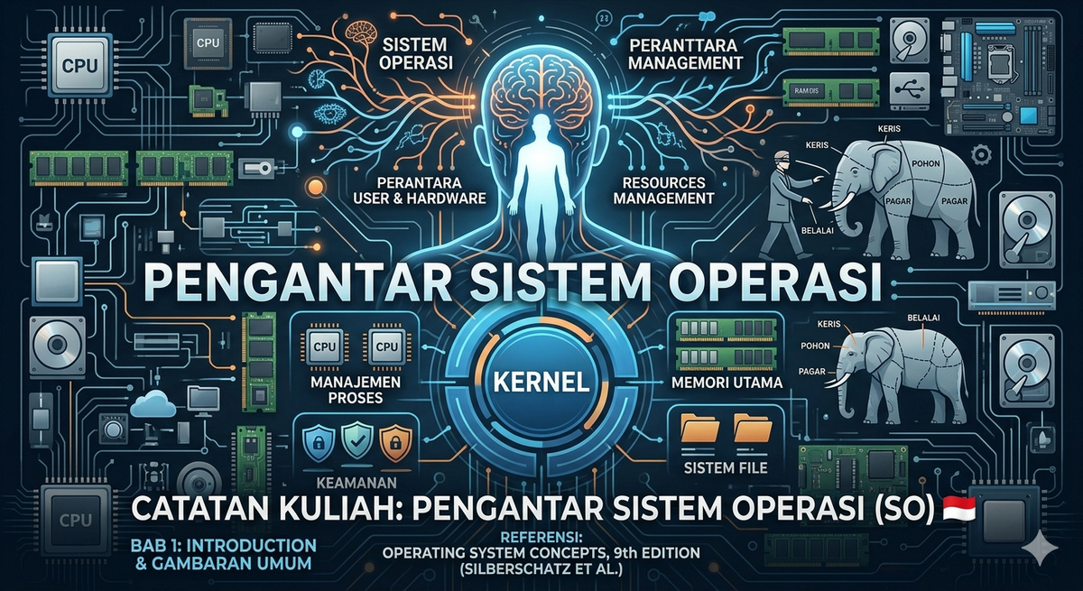 Catatan Kuliah: Pengantar Sistem Operasi (Operating System)