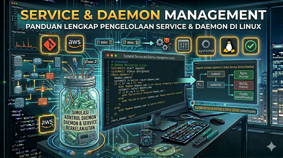 Catatan Kuliah: Service & Daemon Management