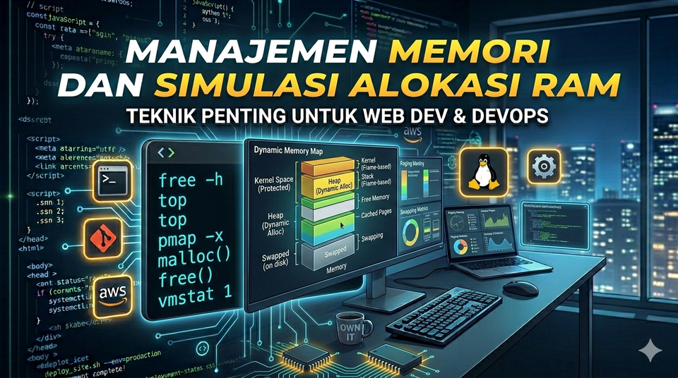 Catatan Kuliah: Manajemen Memori dan Simulasi Alokasi RAM