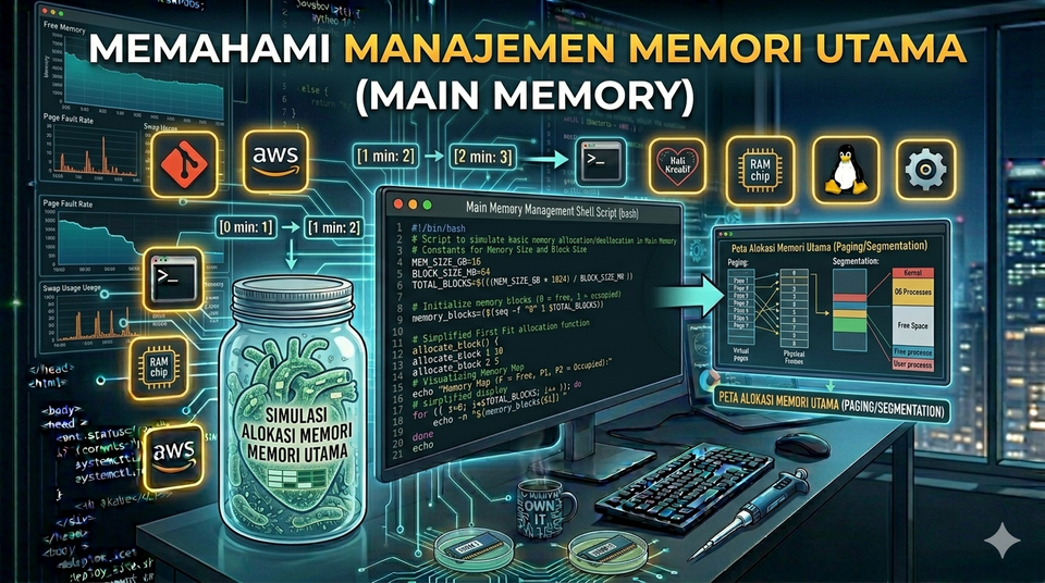 Catatan Kuliah: Memahami Manajemen Memori Utama (Main Memory)