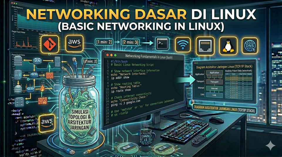 Catatan Kuliah: Networking Dasar di Linux